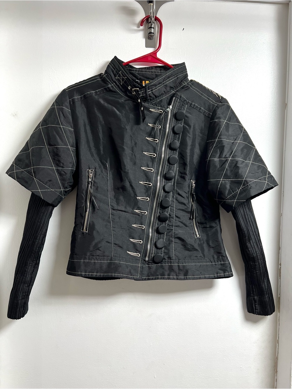 UbU Black Military-Inspired Long Sleeve Jacket